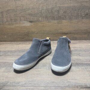 Sperry Top sider Crest Lug Gray Suede Chukka Sneaker Women's Size 11